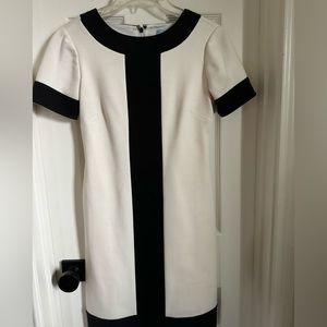 Black n white vintage style dress